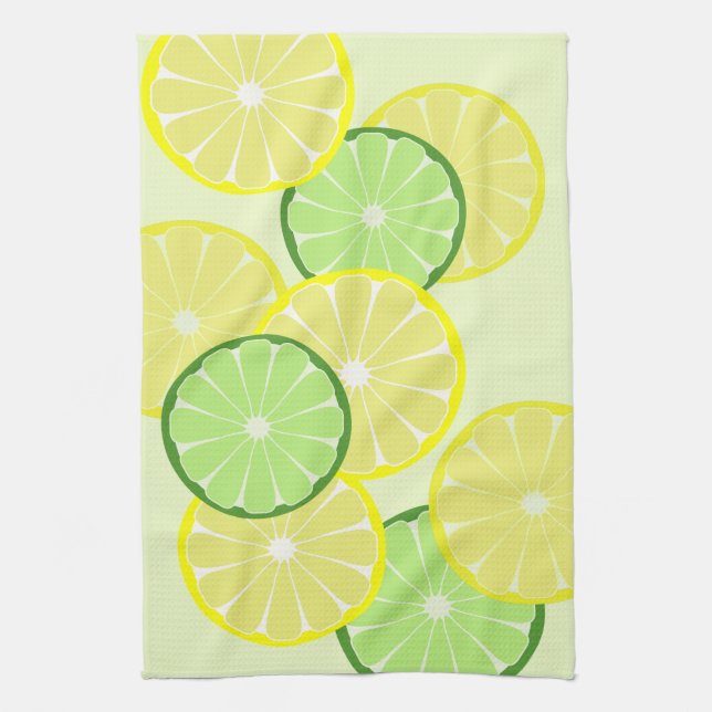Citron Lime Cuisine serviette cadeau (Vertical)