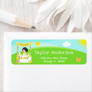 Citronade Stand Birthday Black Hair Boy