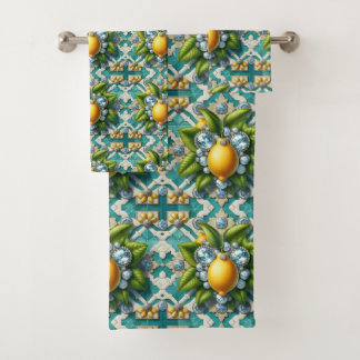 Citrons Diamants Art Déco Luxe