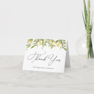 Citrons et Merci de verdure