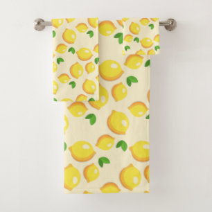 Citrons jaunes frais -