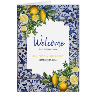 Citrons Portugais Carreaux Mariage Commande de ser
