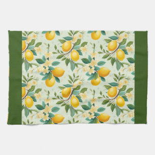 Citrons Serviette de cuisine