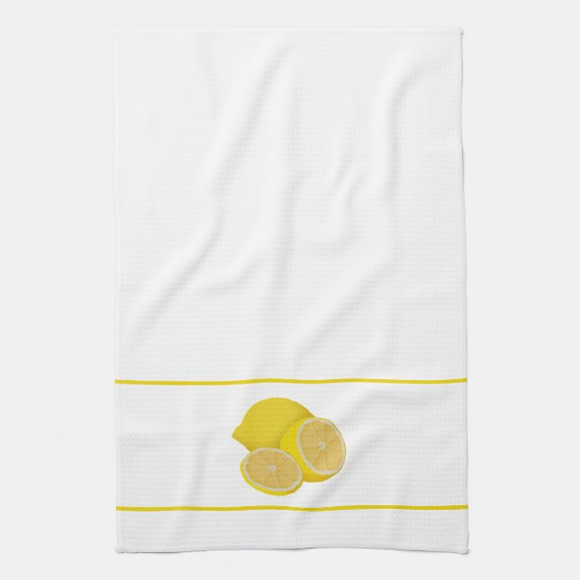 Citrons Serviette de cuisine (Vertical)