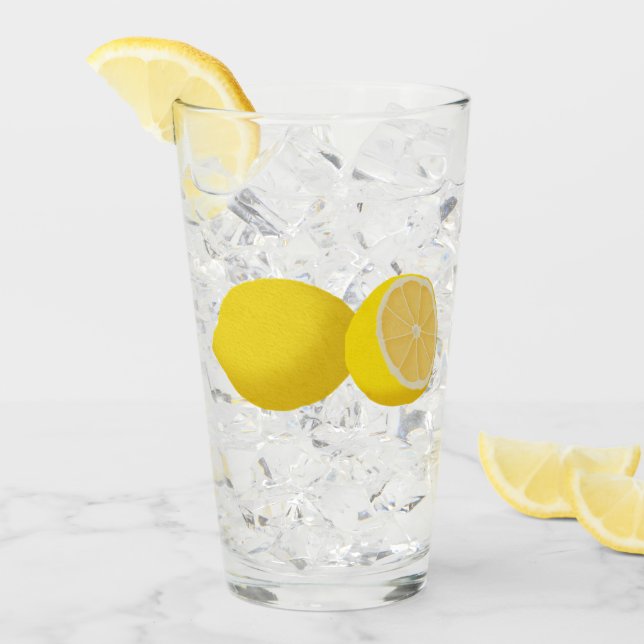 Citrons Verre à boire (Devant glace)