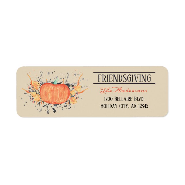 Citrouille Amitié (Devant)