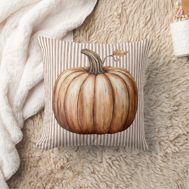 Citrouille Automne Automne Ferme d'automne Coussin (Couverture)