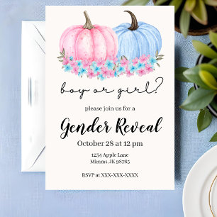 Citrouille Automne Genre Reveillez Invitations