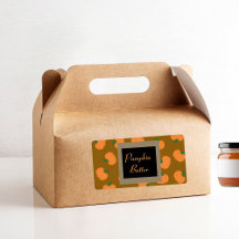 Citrouille automne imprimer couleur neutre étiquet