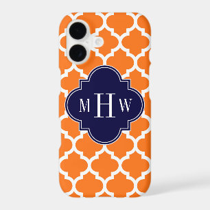 Citrouille Blanc Marocain #5 Navy 3 Initial Monogr