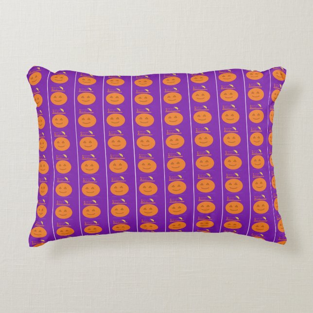 Citrouille de design de costume Coussin d'accentua (Devant)