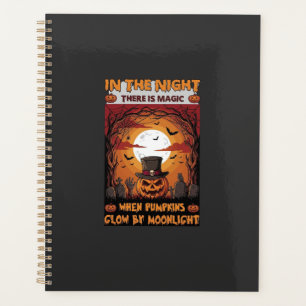 Citrouille de la nuit d'Halloween chapeau haut de