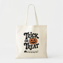 Citrouille de sac à bonbons personnalisé