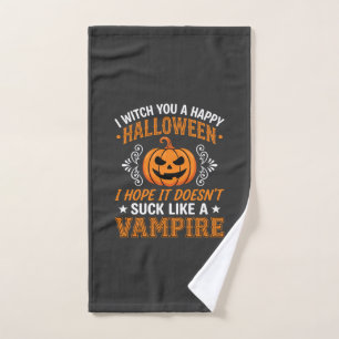 Citrouille de vampire drôle d'Halloween