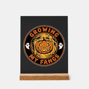 Citrouille d'Halloween de fantôme de dessin de cro