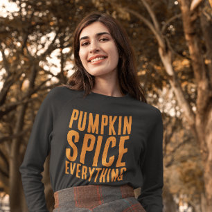 CITROUILLE ESPICE TOUT TOMBE T-SHIRTS