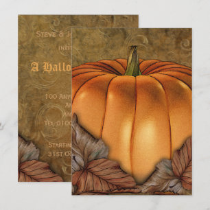 Citrouille géant Moyen Halloween Fête Invitation