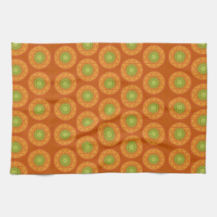 citrouille gem 12 point étoile automne serviette d