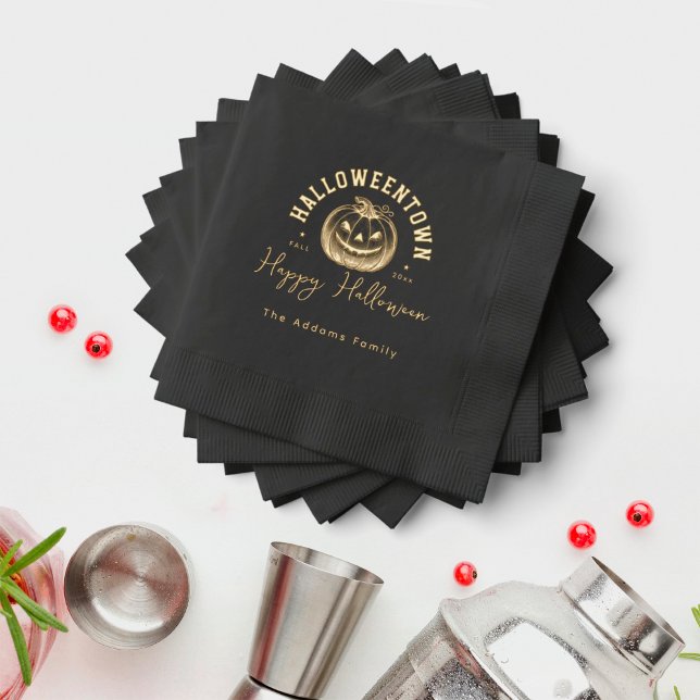 Citrouille Jack-o'-lantern Black Halloween Party (Créateur téléchargé)