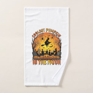 Citrouille la plus cool Patch Halloween Sorcière A