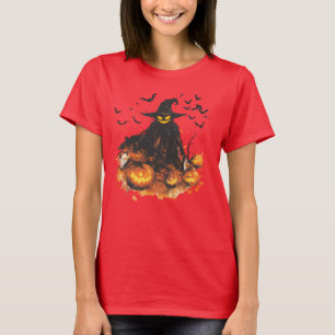 Citrouille maléfique Faucheuse T-Shirt Halloween –