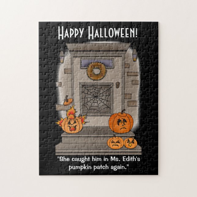 Citrouille Patch Jigsaw Puzzle (Vertical)