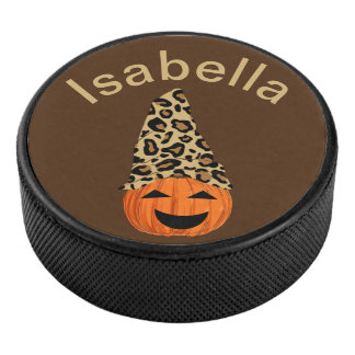 Citrouille Portant Un Casquette léopard