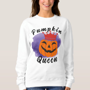 Citrouille Queen Halloween Sweat - shirt à capuche