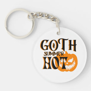 Citrouille Souriant Été-Goth-Horreur Chaud