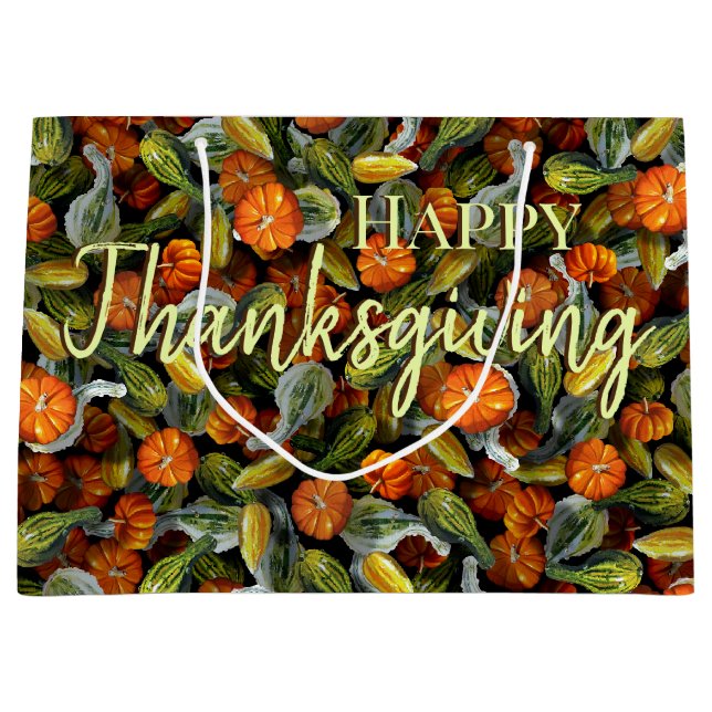 Citrouille, Squash Récolte d'automne gros sac cade (Devant)