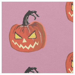 Citrouille, Tissu de citrouilles d'Halloween