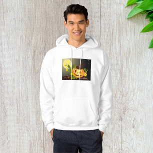 Citrouille Witch Mens Sweat - shirt à capuche