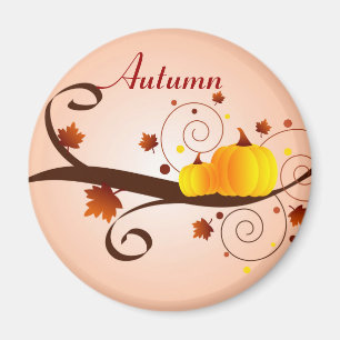 Citrouilles d'automne - Magnet