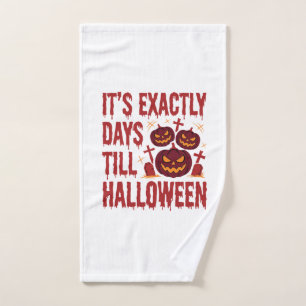 Citrouilles de compte à rebours d'Halloween Cimeti