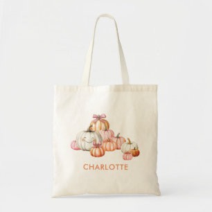 Citrouilles mignons Bows Halloween Sac fourre-tout