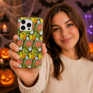 Citrouilles & motif de soupe Automne Halloween iPh