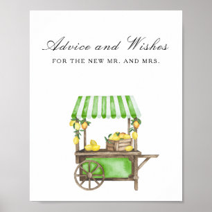 Citrus - Advice and Wishes for Newlyweds Poster