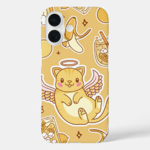 Citrus Angel Kitty Sweet Lemon iPhone 16 Case