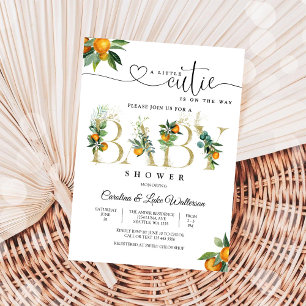 Citrus Baby Shower Invitation