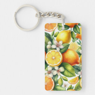  Citrus Bloom Keychain