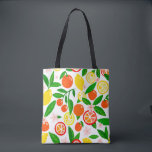 Citrus Celebration Fruits Groceries Farmers Market Tote Bag<br><div class="desc">Check out this super cool fresh citrus fruits design. Hand drawn by me for you! 

And be sure to check my shop for more products and designs,  plus matching items like grocery list notepads. And of course get in touch if you'd like something custom.</div>