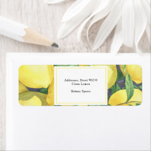 Citrus citron - douche nuptiale