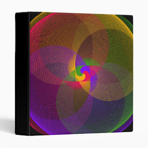 Citrus Colour Geometric Blend Binder