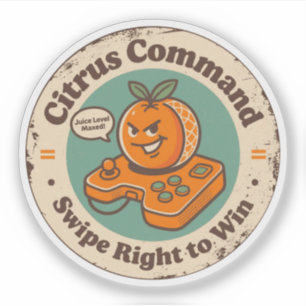 Citrus Command Swipe Right To Win Orange