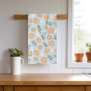 Citrus Cotton Christmas Cookie Southern Charm Kitchen Towel