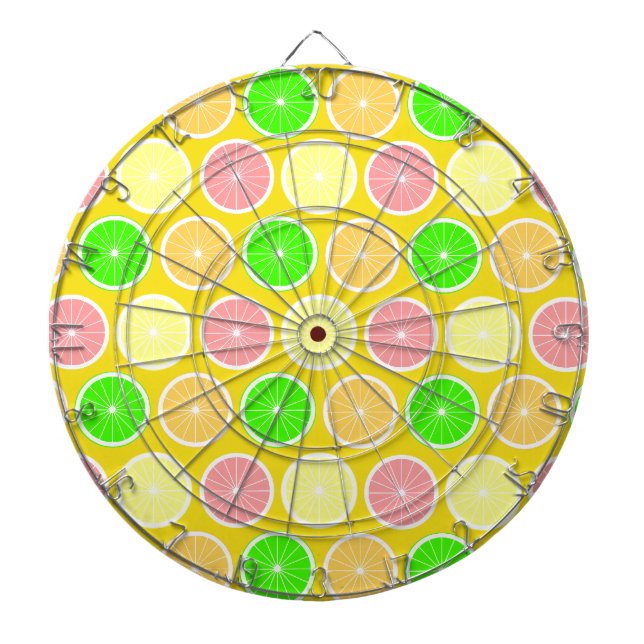 Citrus Dartboard (Front)