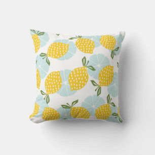 Citrus Delight Throw Pillow