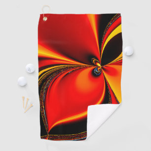Citrus Elegance Golf Towel