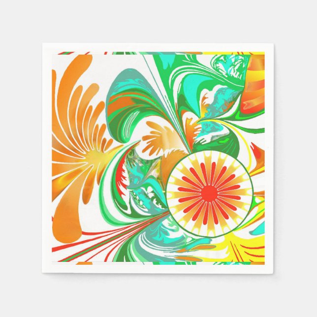 Citrus Explosion Napkin (Front)