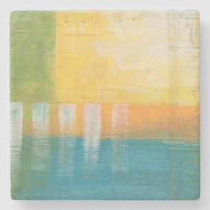 Citrus Fields I Stone Coaster